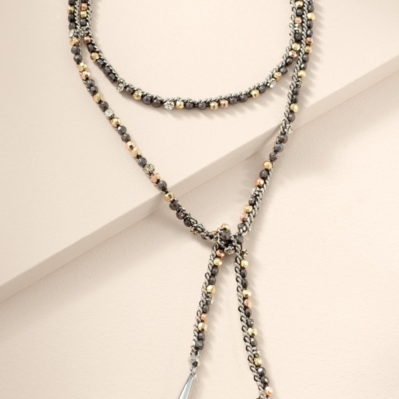 Zoe Lariat Necklace - Picture 2 of 4
